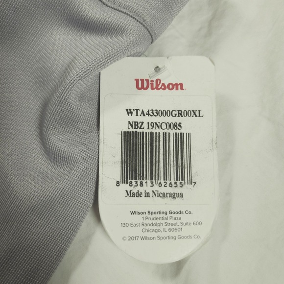 Wilson Baseball Pants Gray Men's XL - Picture 4 of 11